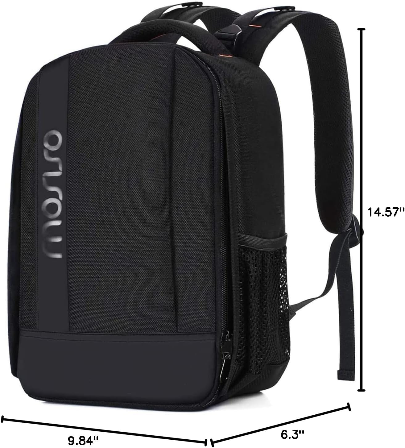 Professional Camera Backpack for DSLR/SLR/Mirrorless Photography, Shockproof Padded Bag with Customizable Inserts and Tripod Holder, Compatible with Canon, Nikon, Sony, and More, Black