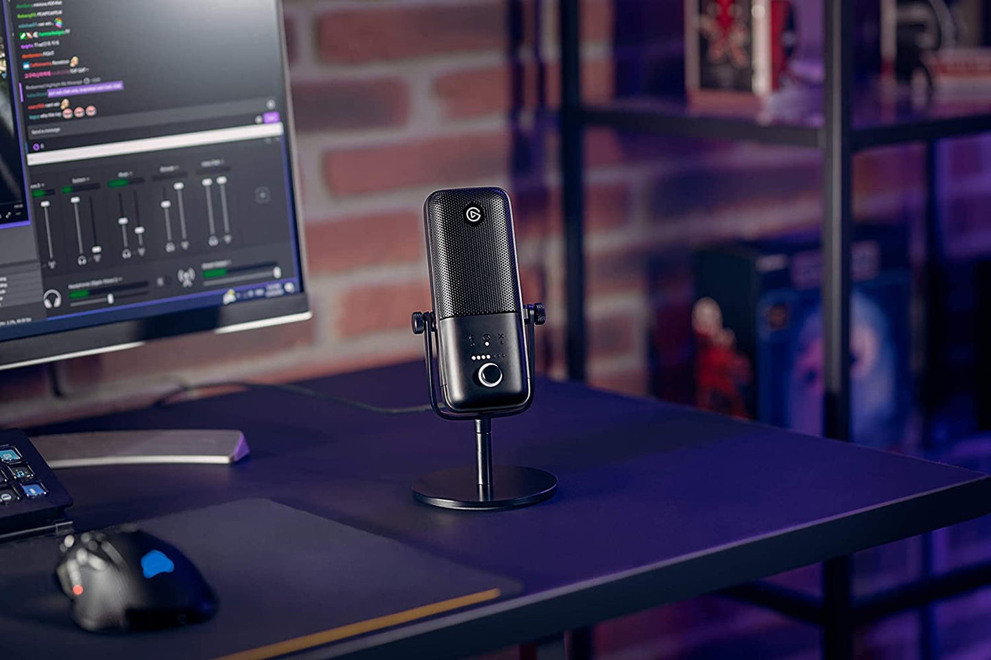 Elevate Your Audio Experience with the Wave:3 Premium USB Condenser Microphone - Perfect for Streaming, Podcasting, Gaming, and Home Office!